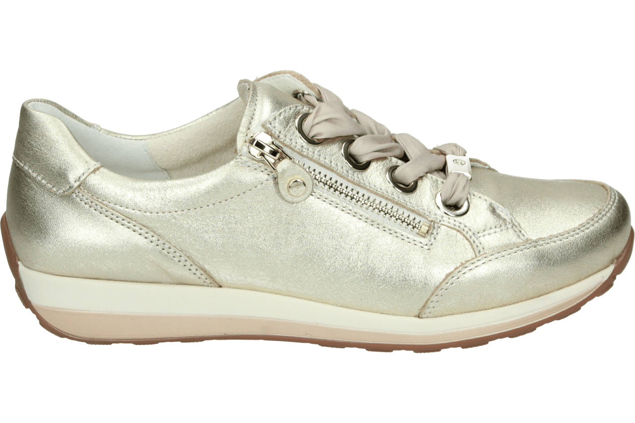 Ara -Dames - goud - sneakers - maat 39