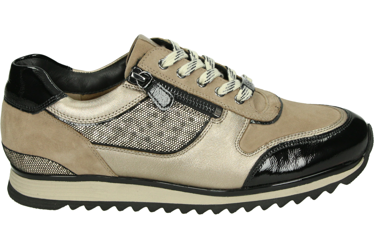 Hassia -Dames - taupe - sneakers - maat 41