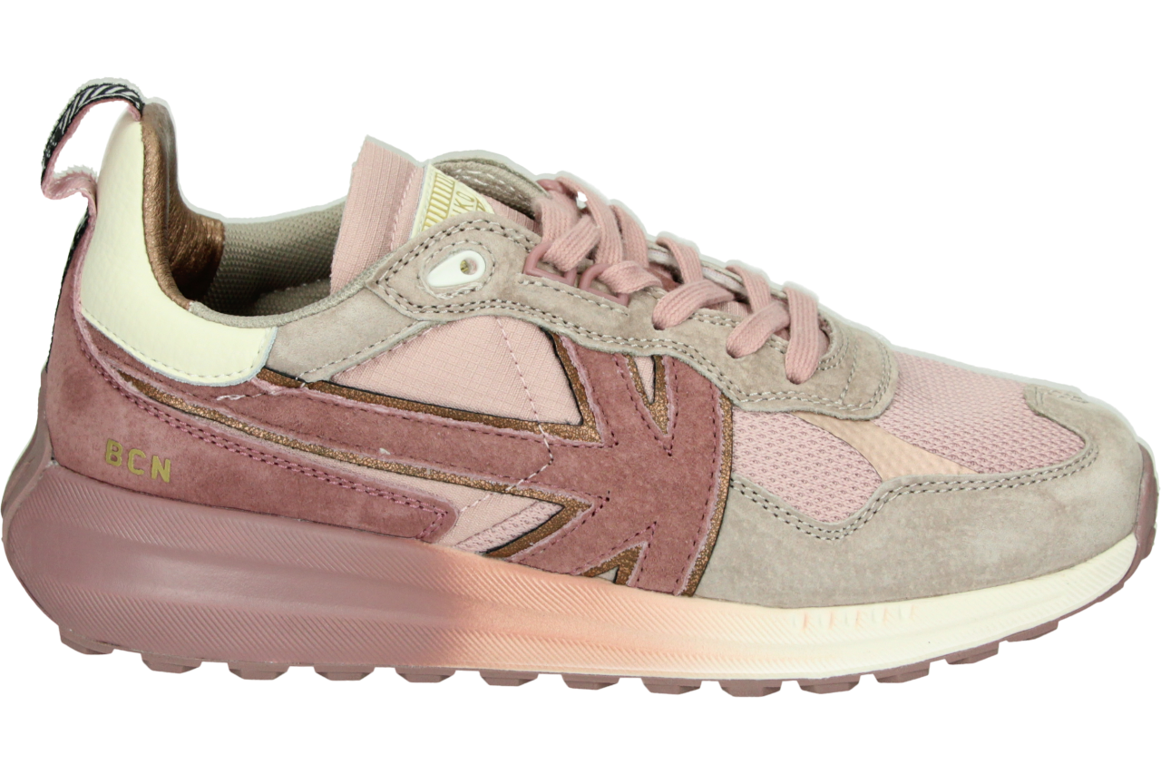 Dames Sneakers Kaotiko Kaotiko Detroit Faded Rose Rose Oud - Maat 38