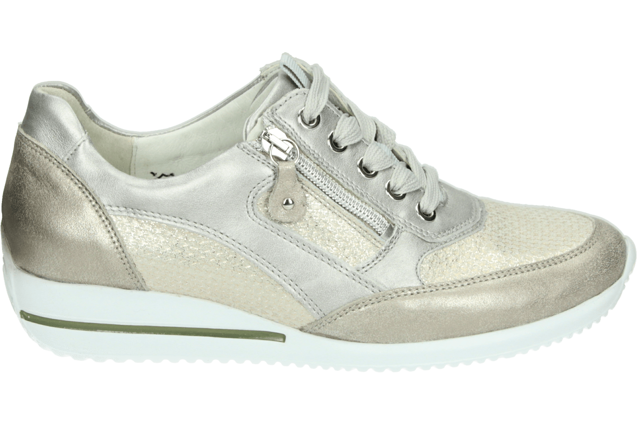 Waldläufer, HIMONA, 980008 603 726, Taupe sneaker wijdte H