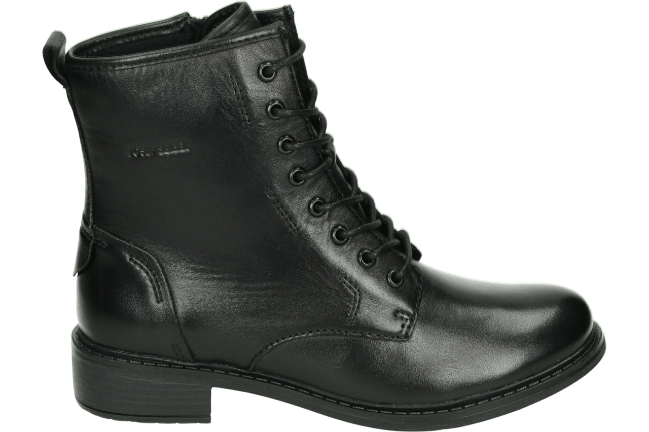 Josef Seibel SELENA 06 - VeterbootsHoge sneakersDames sneakersDames veterschoenenHalf-hoge schoenen - Kleur: Zwart - Maat: 39