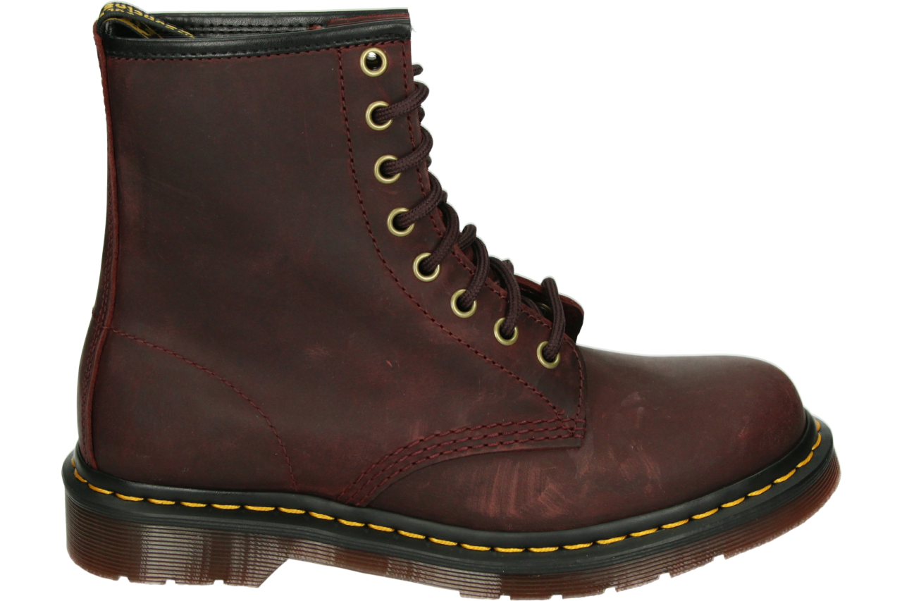 Dr. Martens 1460 CHERRY RED CRAZY HORSE - alle