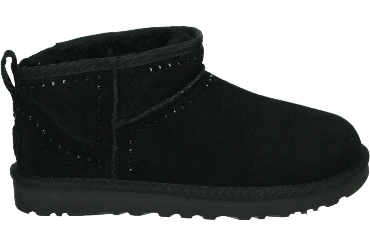 UGG CLASSIC ULTRA BLING W - Volwassenen Gevoerde laarzen - Kleur: Zwart - Maat: 41