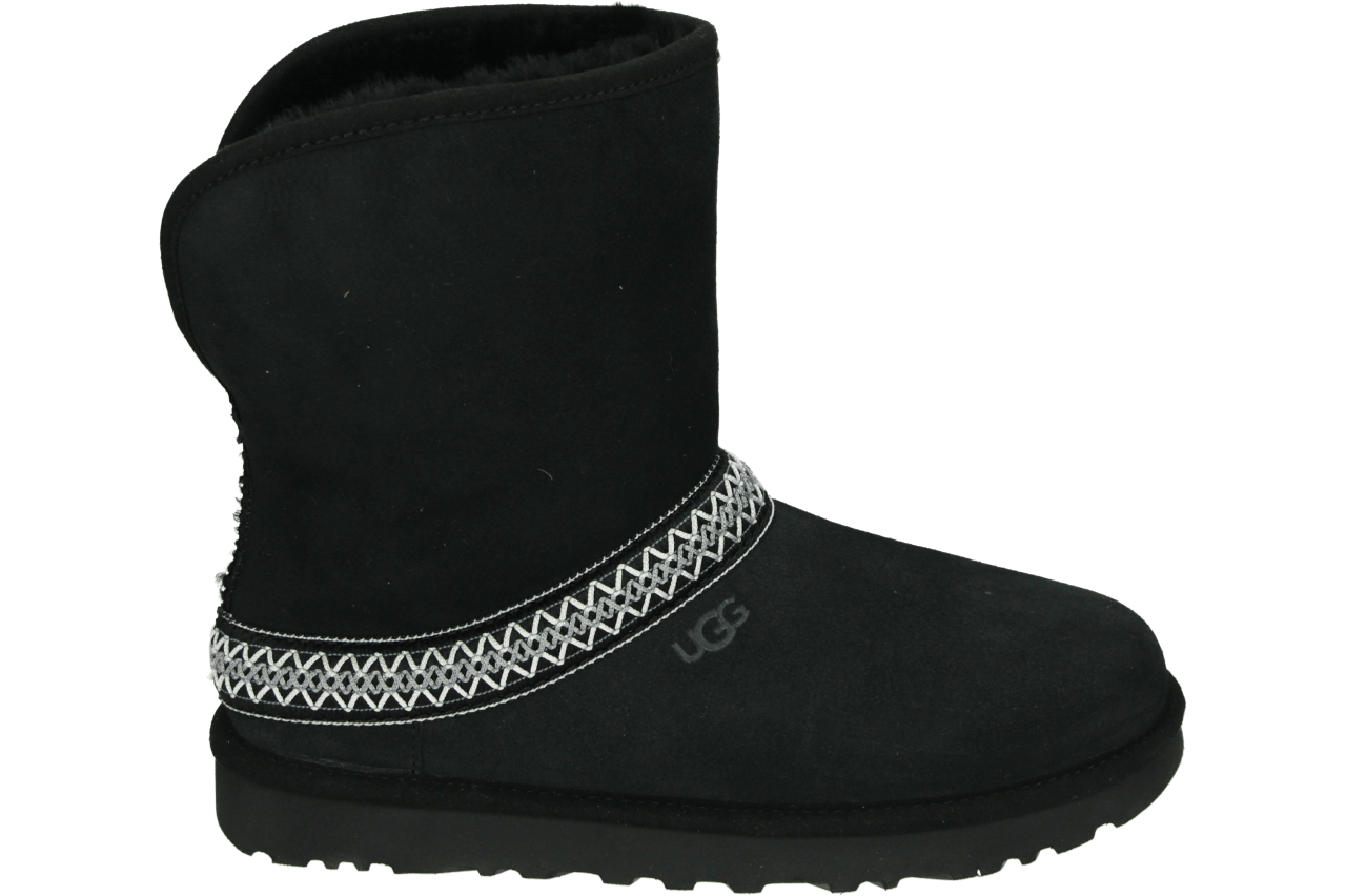 UGG CLASSIC SHORT CRESCENT W - alle