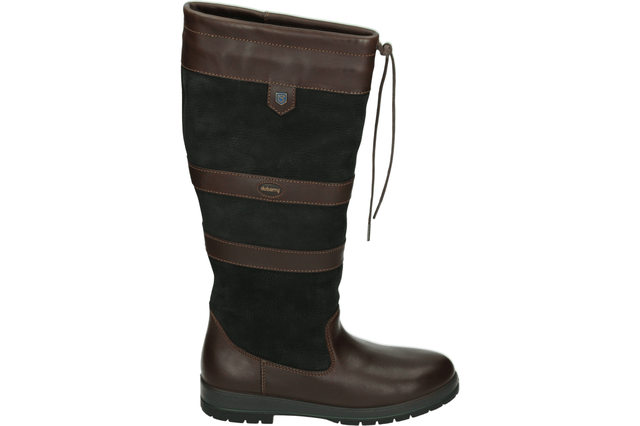 Dubarry GALWAY - Volwassenen Wandellaarzen - Kleur: Zwart - Maat: 39