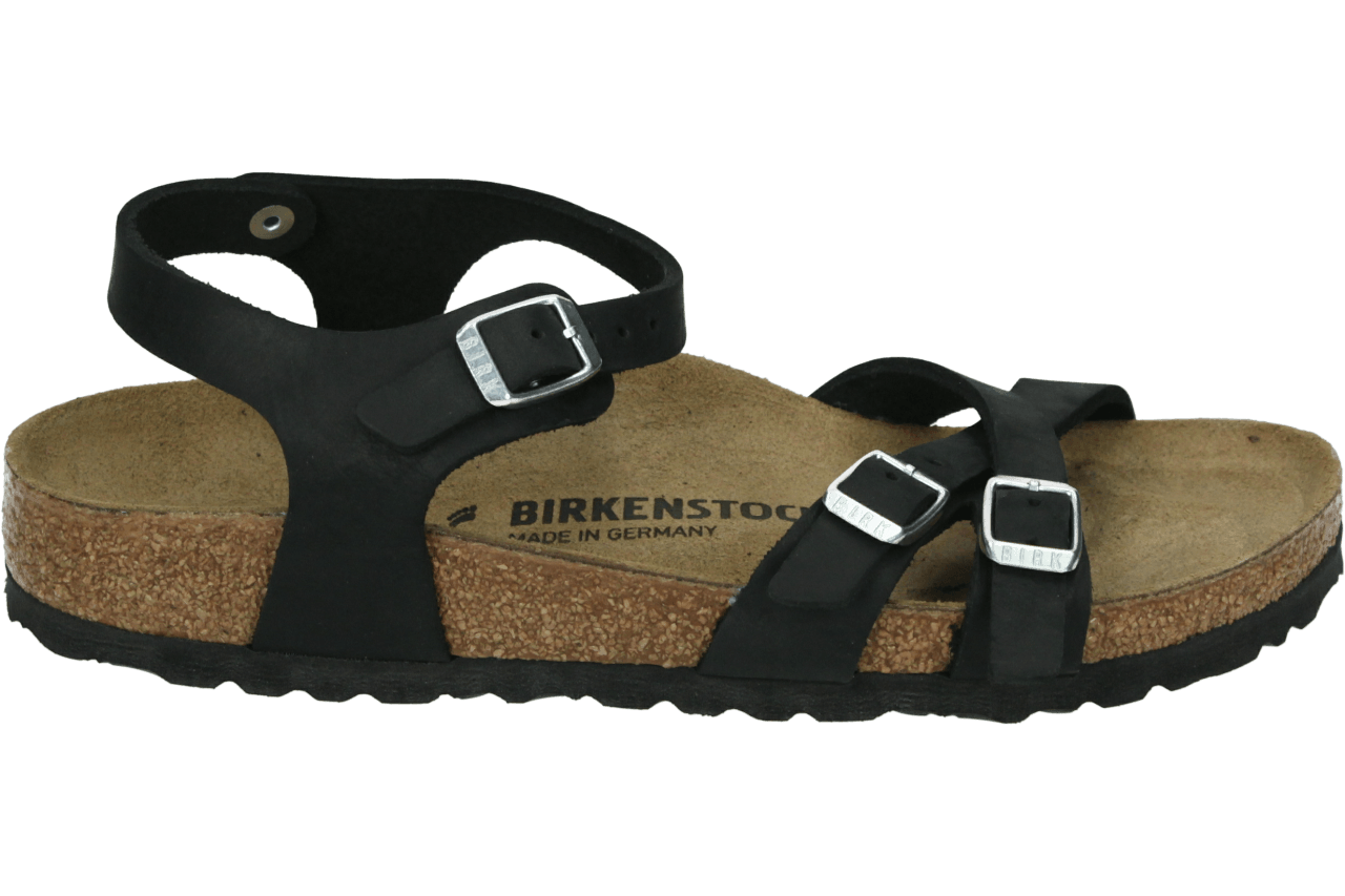 birkenstock KUMBA LEOL BLACK - alle