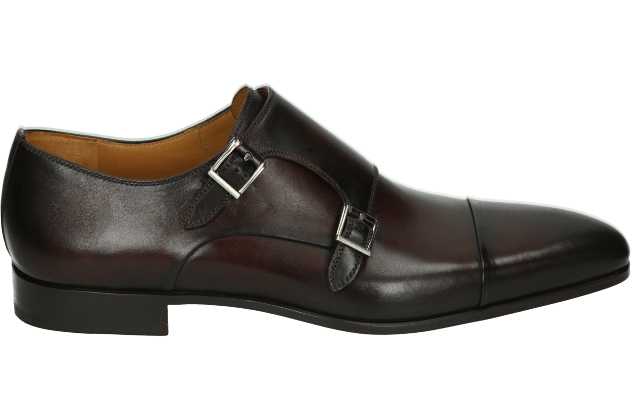 Magnanni 23808 - GespschoenenHeren veterschoenNette herenschoenen - Kleur: Bruin - Maat: 45