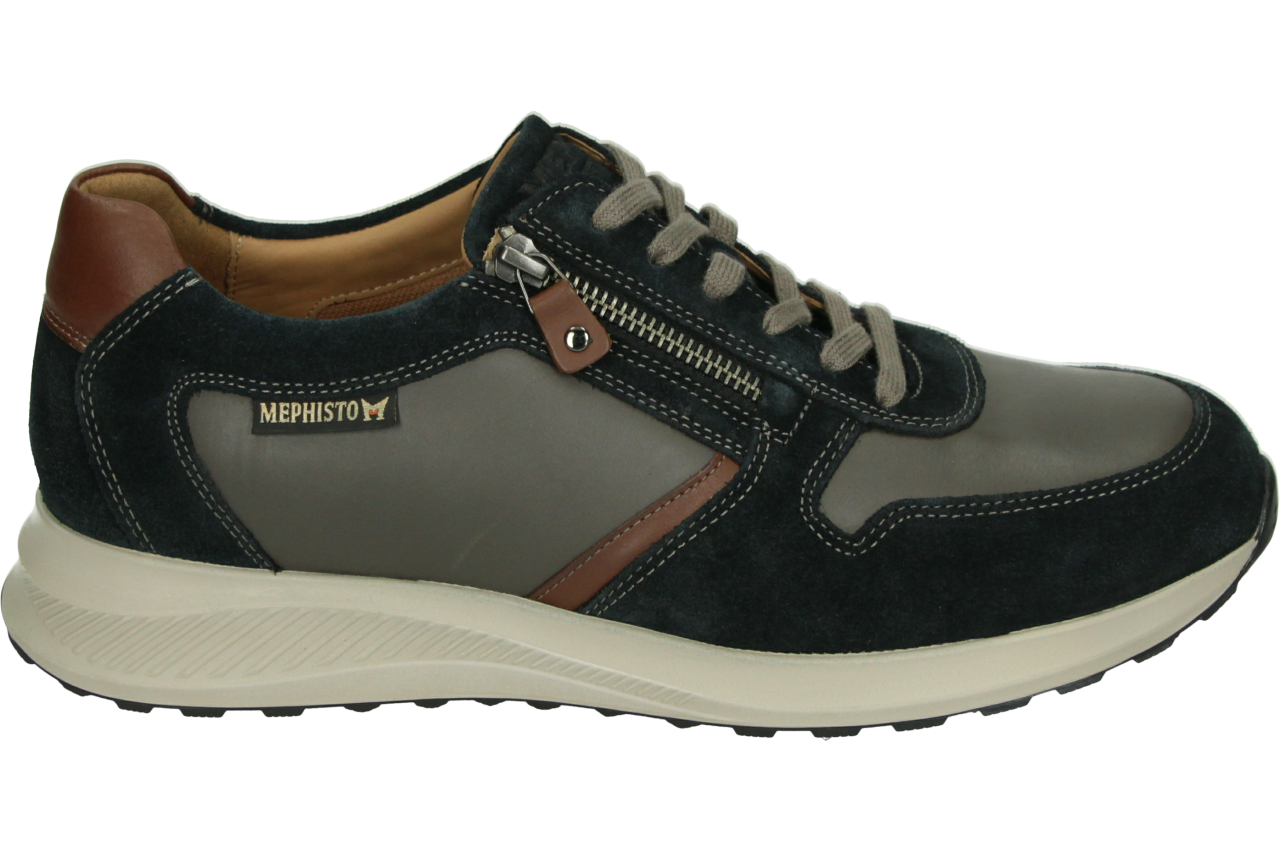 Heren Veterschoenen Mephisto Dino Blue Blauw - Maat 6