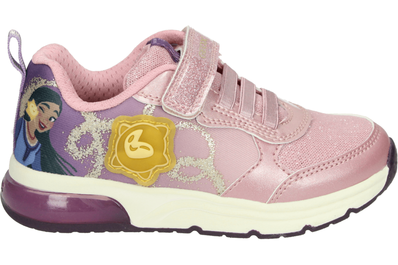 Geox Spaceclub Roze Sneaker