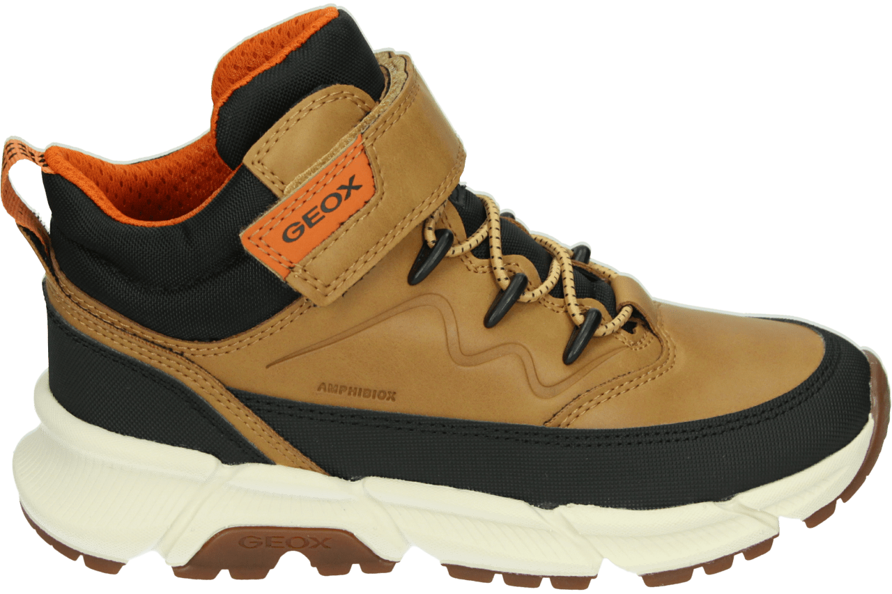 Geox Flexyper Plus jongens boot - Cognac - Maat 33