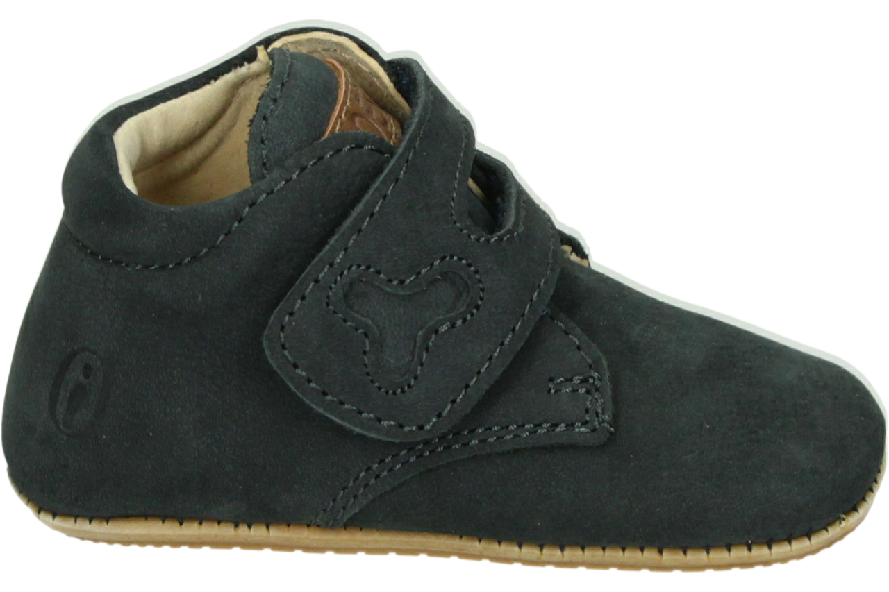 Shoesme Velcro Babyschoenen blauw Leer - Heren - Maat 21