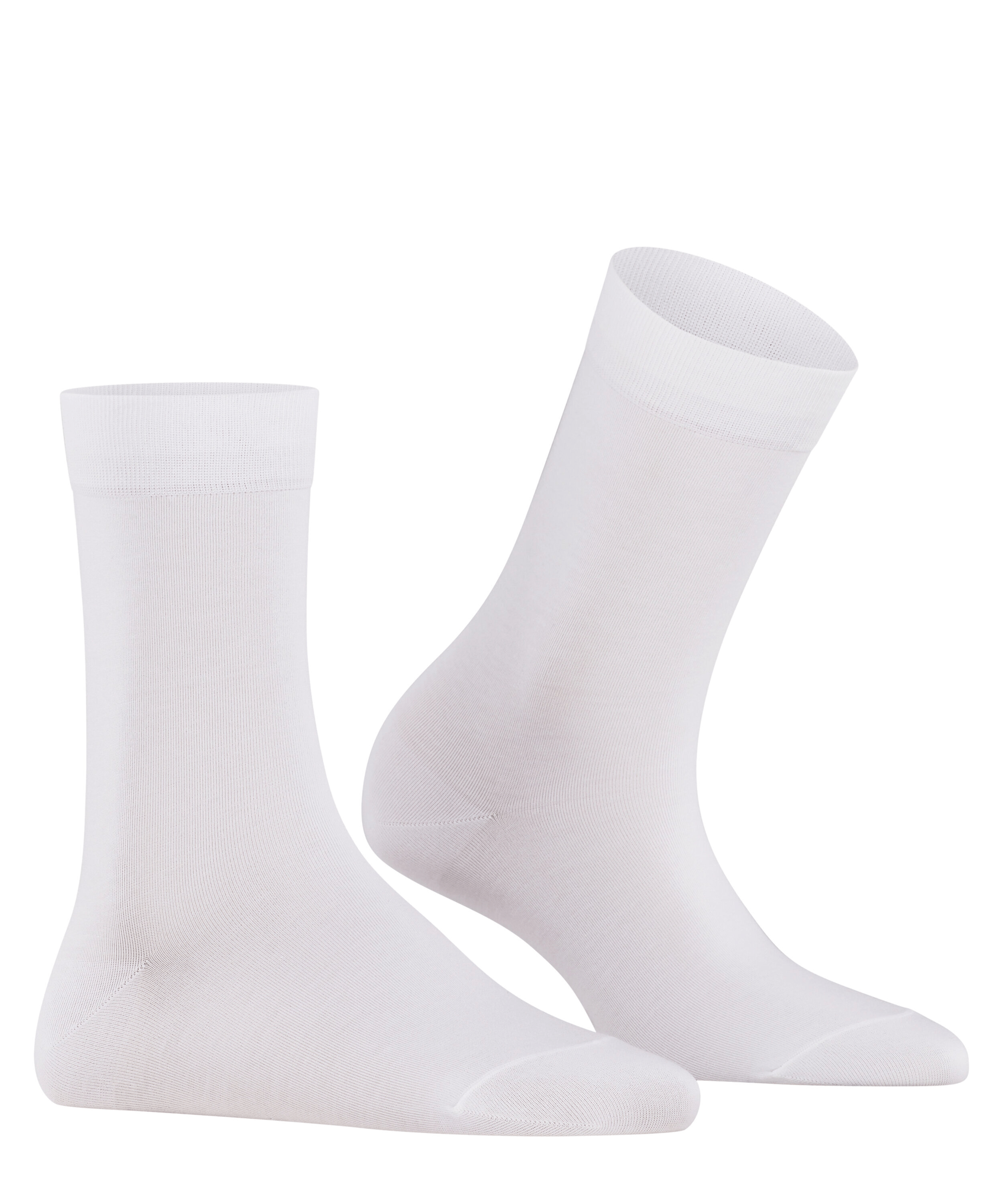 FALKE Cotton Touch Damessok 47105 2000 white 35-38