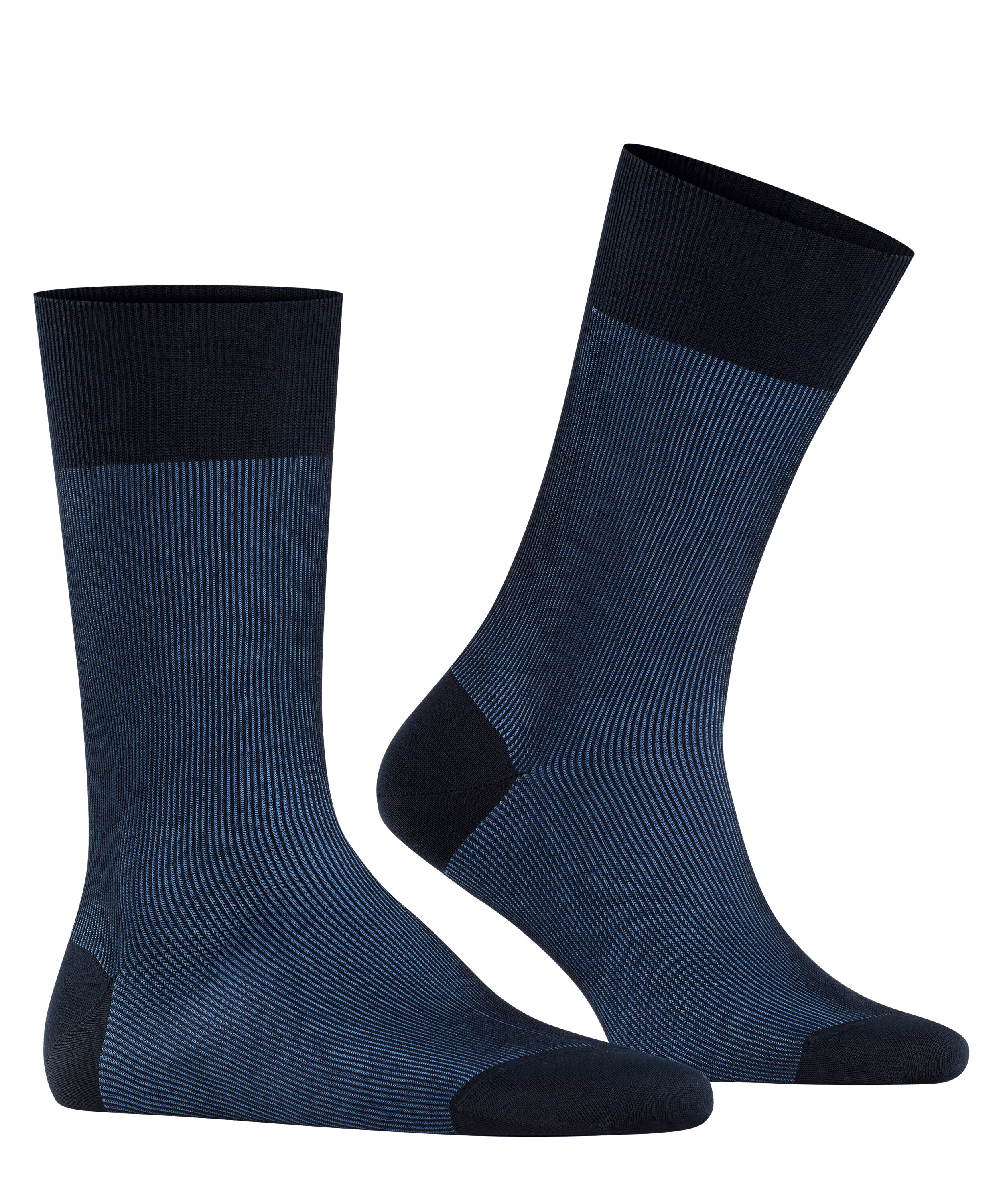 Falke 13141 FINE SHADOW DARK NAVY - alle