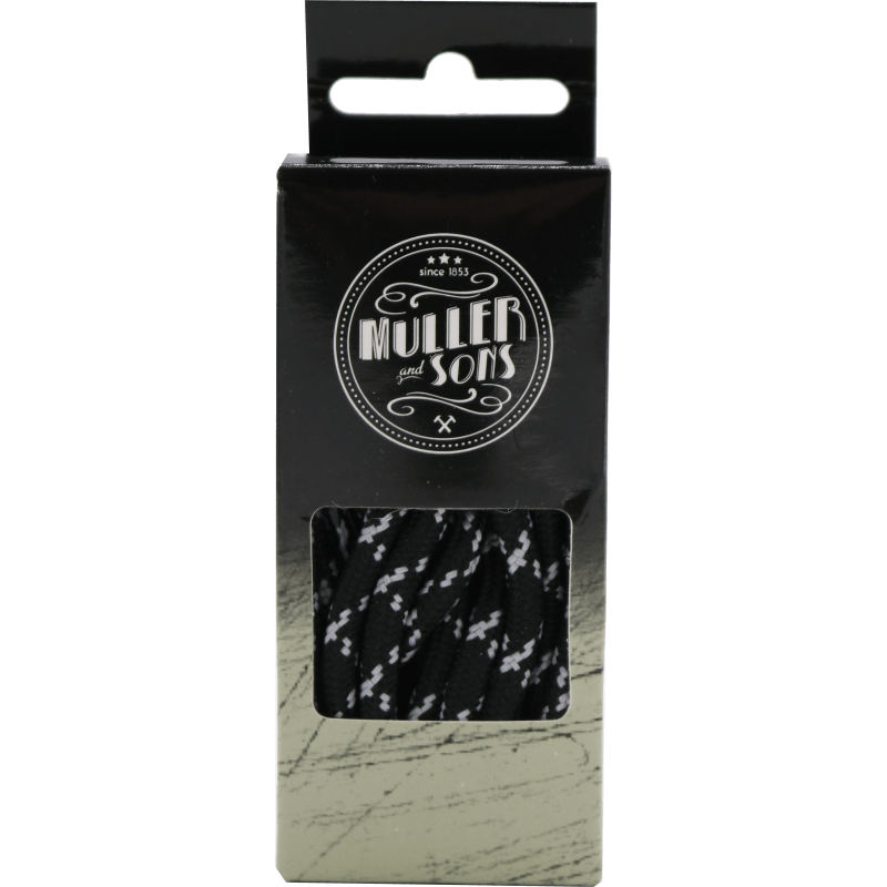 Muller and Sons Veter wandel zwart/wit - alle